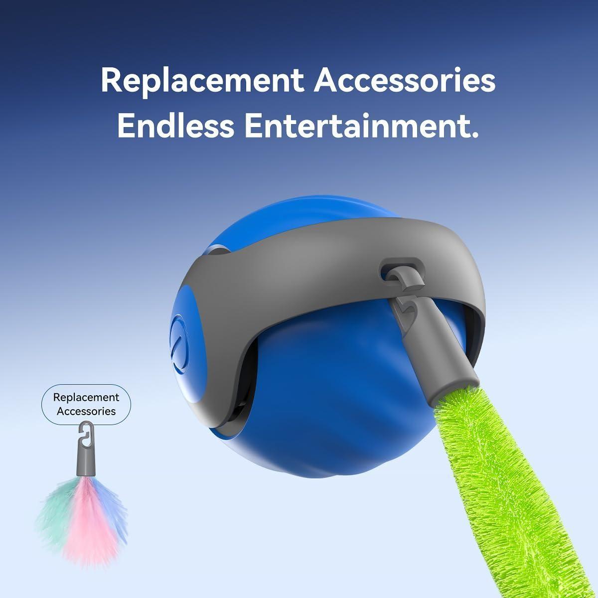 Automatic Rolling Ball Toy for Cats
