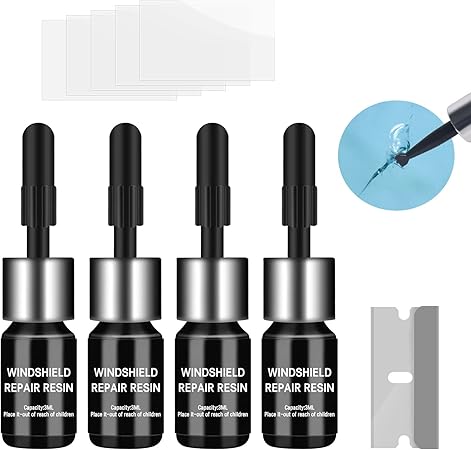 Car Windshield Crack Repair Resin Kit (PACK OF 2)